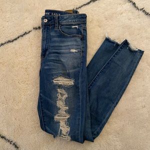 American eagle hi-rise jeggings